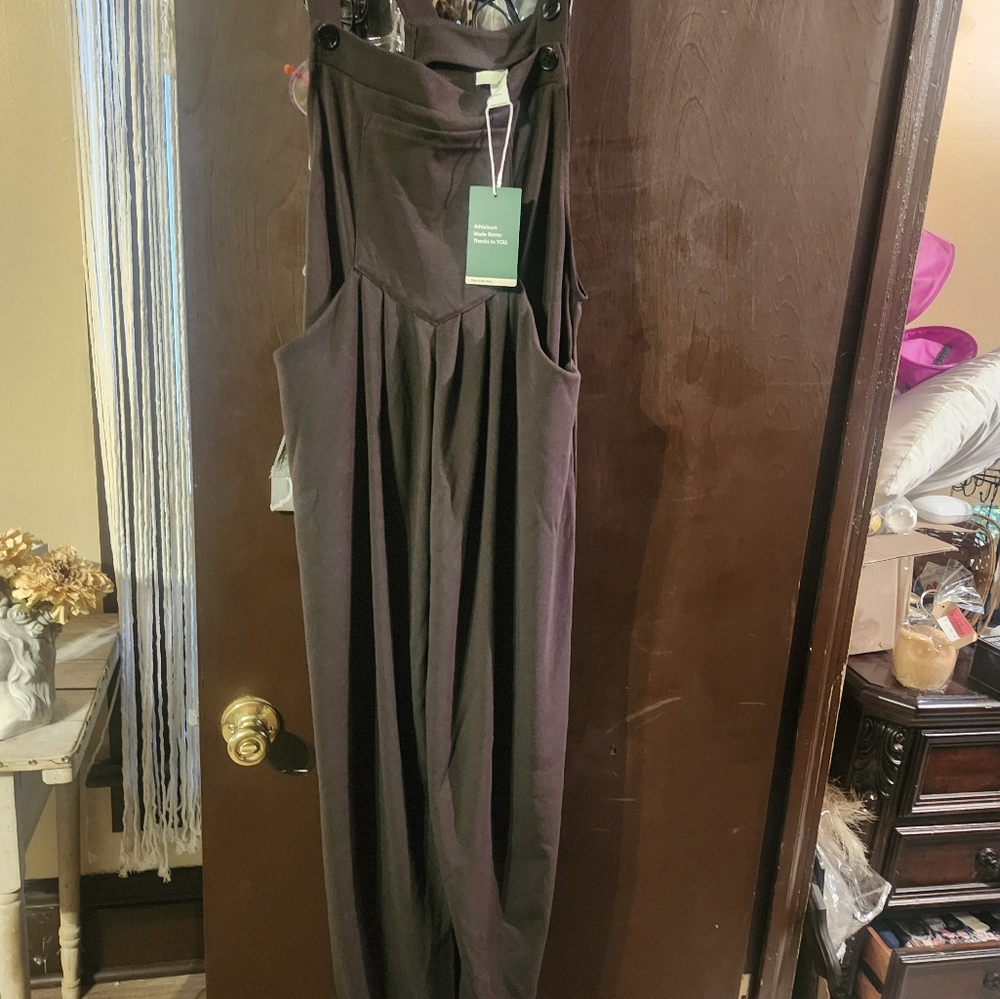 Elegant Brown Jumpsuit
